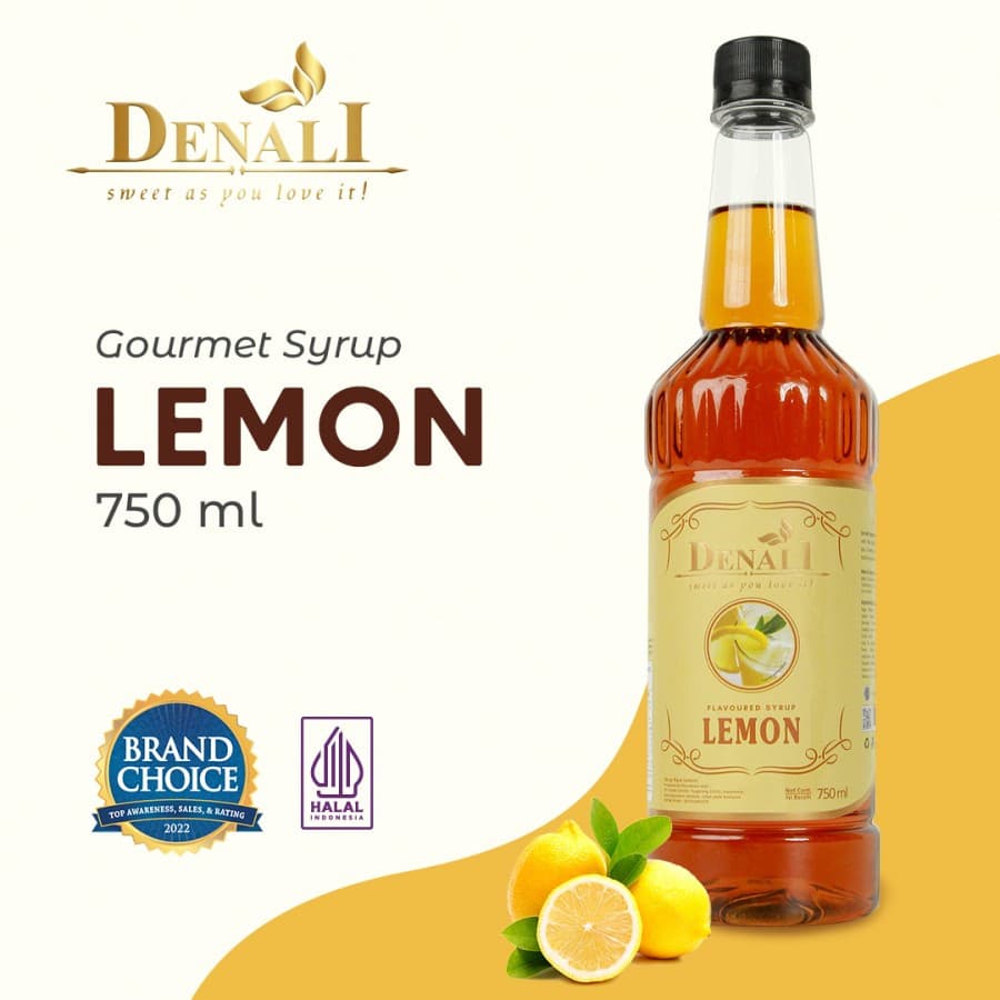 Denali Syrup Lemon